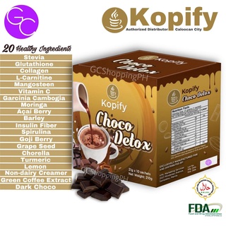 ❃☇Kopify 20 in 1 Coffee and Choco Detox, Slimming,Whitening (7)