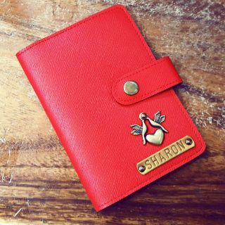 Personalized Passport Cover with lock