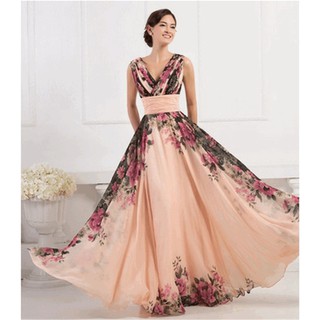 home Ball Wedding Evening Gown Party Formal Long Bridesmaid (2)