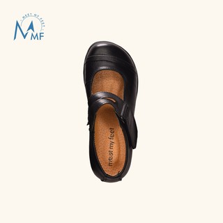 Meet My Feet AX1845 - Black Shoes/ School Shoes for Girls