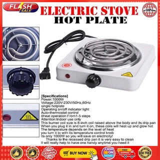 ﹍☊Trending Portable Electric Stove Single Burner 1000w Hot Plate Portable Electric Stove Single Burn