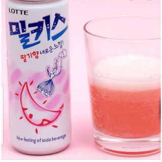 lotte milkis strawberry flavor 250ml**