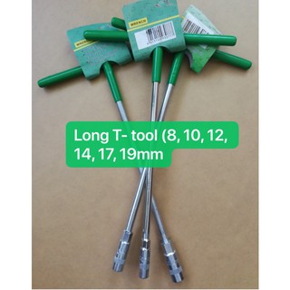 T-type wrench long type 8mm 10mm 12mm 14mm 17mm 19mm hand tool