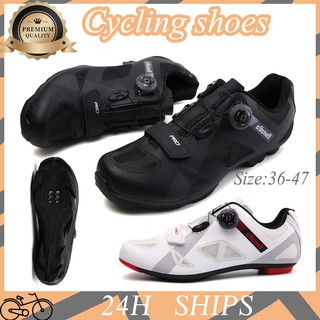 [Cod!]Mountain bike shoes Cycling shoes Professional cleats shoes Shoes for Mtb Outdoor shoes Self- locking shoes Men`s bicycle shoes Cycling Mtb shoes