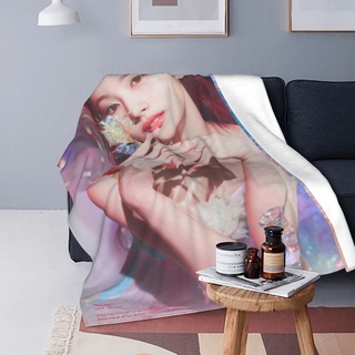 TWICE SANA Flannel Printed Sleeping Blanket Design Cotton Bed Blanket Kumot Double Size