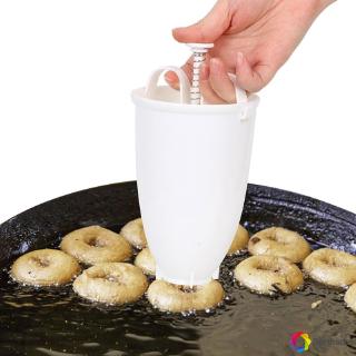 【COD】 Plastic Donut Maker Dispenser Deep Fry Donut Mould Easy Fast Portable Arabic Waffle