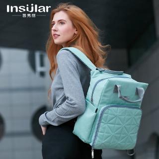 Insular Fashion Multifunctional Large Capacity Waterproof Mummy Bag Backpack