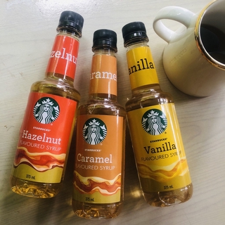 (Store Price) Starbucks Original Hazelnut/ Caramel /Vanilla Syrup 375ml