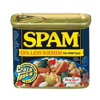 Spam Less Sodium 12oz