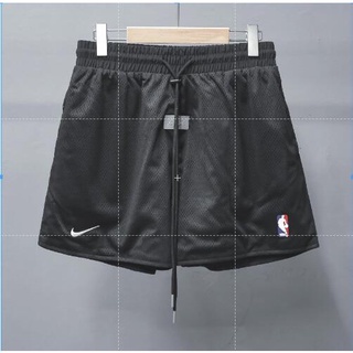 ◙✻Fashion FEAR OF GOD tripartite joint high street fashion sports double-sided drawstring mesh short