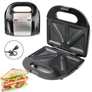 Sandwich Maker Waffle Maker 750W Mini Household Pannini Press Maker Multifunctional Toaster Breakfas (1)