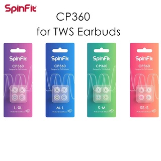 SpinFit CP360 Silicone Eartips for Ture Wireless Headset Earphone High Quality Silicone Eartips