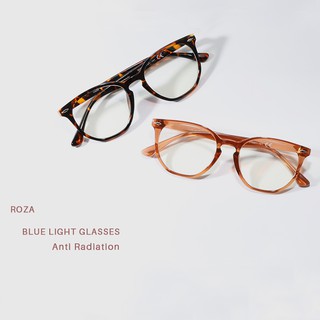 Roza Anti Blue Light Glasses Men Optical Eyeglasses Prescription Frame Women Polygon Eyewear AE0787