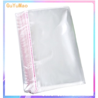[khGUYU] 200PCS Clear Self Adhesive Seal Plastic Bags Candy Jewelry Packing Bags HOO