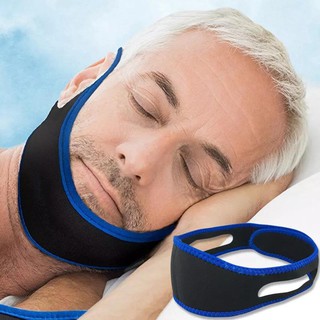 Anti Snore Stop Snoring Chin Strap Jaw Solution Sleep Support Apnea Belt Sleeping Care