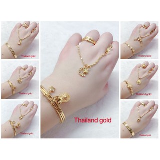[FD]4In1 Jewelry Set Thailand Gold Plated New Arival