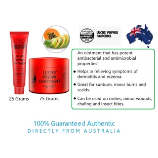100% Authentic Lucas Papaw-Ointment 25g - 75g 🇦🇺 (1)