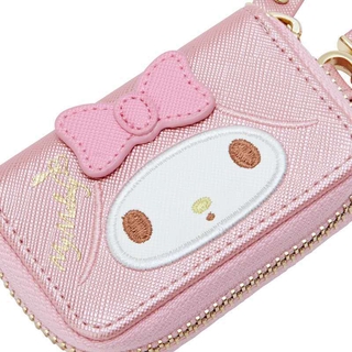 Cute Kuromi Cinnamoroll My Melody Car Key Case Holder Protection Cartoon Key Organizer Wallet Bags L (8)