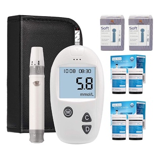 Glucose Meter Glucometer Veilig-Accu Bloedglucosemeter Teststrips Lancetten Kit Detectie Medische