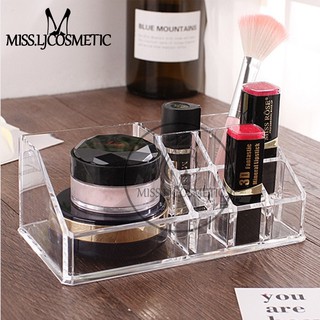 Clear Acrylic Cosmetic Makeup Storage Organizer Box Lipstick Stand Holder MISSLJCOSMETICS