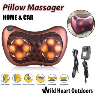 ♪Shiatsu Pillow Massager with Heat for Back Neck Shoulders☉
