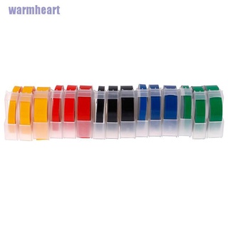 Ready Stock/☄┅۩warmheart❤9MM 6MM 12MM 3D Plastic Embossing Tape for Embossing Label Maker PVC Label