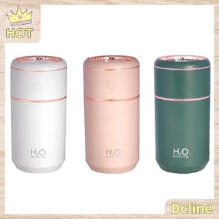 Capacity Air Humidifier USB Colorful Lights Car Office Fragrance Diffuser