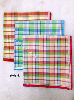 12 pcs handkerchief cotton cannon panyo assorted colours (9)