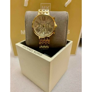 GOLD MK WATCH WITH ORDINARY BOX