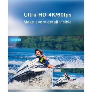 H9 / H9R EIS Action Camera Ultra HD 4K/60fps WiFi 2.0" 170D Underwater Waterproof Cam Helmet Vedio G