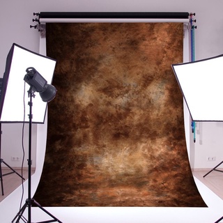 【spot good】☸H.T.E 5x7FT Abstract Brown Studio Vinyl Photography Backdrops Prop Photo Background