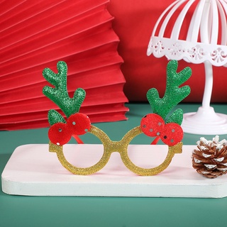 Christmas Decorative Glasses Christmas Gifts for Children Holiday Party Creative Glasses Frame (2)