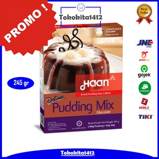 Haan Pudding Mix Chocolate Pudding Chocolate Pomegranate 245 gr