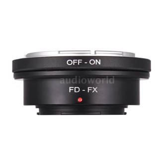 ★FD-FX Lens Mount Adapter Ring for Canon FD Mount Lens to Fit for Fujifilm FX X Mount Camera X-T1/2/ (4)