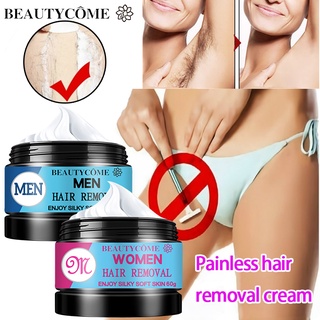 BEAUTYCOME Hair Removal Cream Painless Hair Removal for Hand Leg Armpit Private Part Women/Men