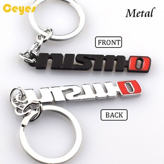Metal Car Key Ring Key Chain Badge Emblem For NISSAN NISMO (2)