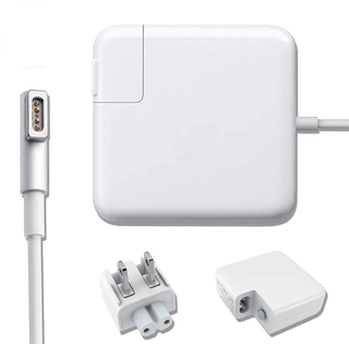 1 Year Warranty Mac Book Pro Charger, 60W Magsafe 1 Power Adapter L-Tip Magnetic Connector Charger for Apple MacBook Pro 11 and 13 inch (2009-Mid 2012)