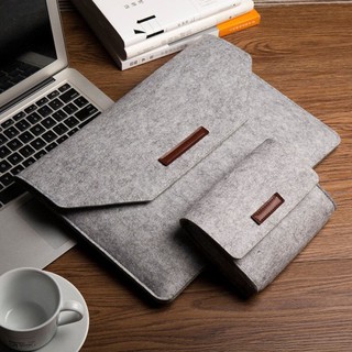 Laptop Bag Sleeve Wool Cover Lenovo Asus HP Acer Macbook Ipad Surface Samsung Tab Huawei