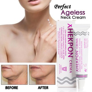 XHEKPON Neck Wrinkle Removing Cream Moisturizing Fine Neckline Wrinkle Removal Firming Lifting Neck Cream 40ml