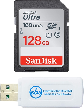Canon EOS REBEL T5 SanDisk SD ULTRA SD 80mb / S BUT STROMBOLI