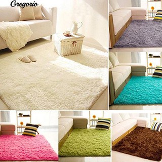 COD!Gregorio Living Room Home Shaggy Fluffy Carpet Floor Mat (1)