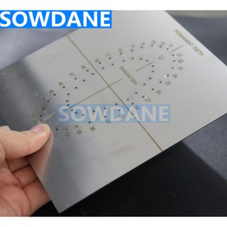 1 Piece Dental Stainless Rubber Dam Punch Hole Board Instrument
