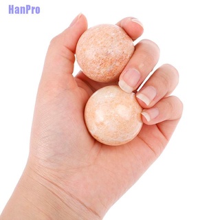HanPro> 2 Pcs Massage Ball Jade Health Care Ball Massage Jade Ball Exercise Jade Ball