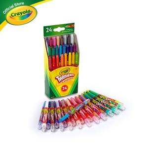 Crayola Mini Twistables Crayons, 24 Colors