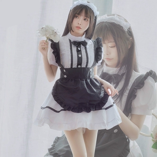 Tuning cafe maid costume two-dimensional cosplay maid costume anime women's full set cute girl dress lolita