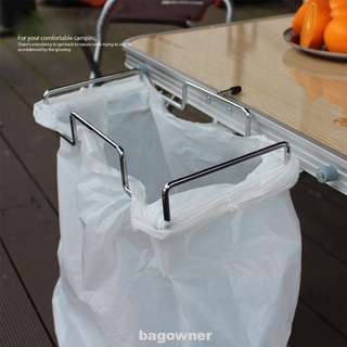 Barbecue Kitchen Storage Rack Household Portable Travel Multifunctional Practical Trash Bag Holder Z