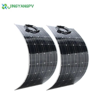 ❦Solar Panel 12V 300W 400W 200W 100W Monocrystalline Flexible Solar Panels China Solar Cell For 12V/