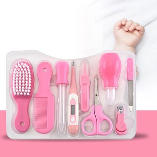 SOME Baby Health Care Set Kids Grooming Kit Thermometer Nursery Baby Care Tool 2YSl