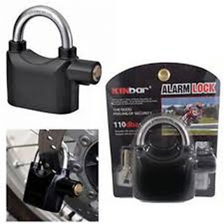 Heavy Duty Motorcycle Alarm System Rotor Anti-Theft Lock