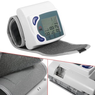 ❤HOT❤ Upper Arm Wrist Blood Pressure Monitor LCD Digital Display Automatic Wrist Blood Pressure Monitor (7)
